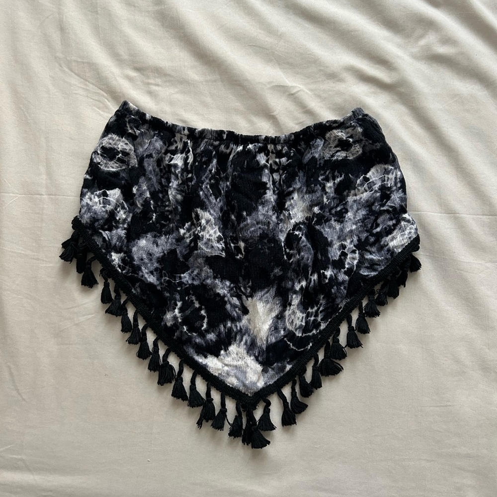Tasseled crop top